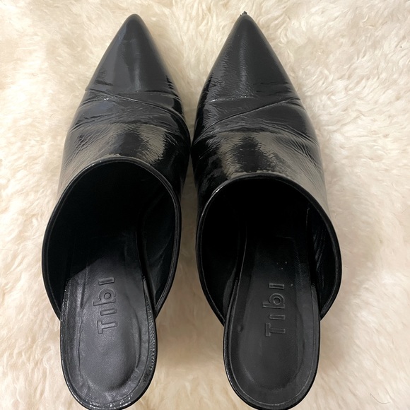 Tibi Patent Leather Mule - Picture 3 of 5